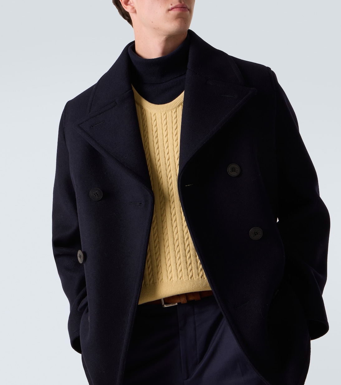 Abrigo abrigo marinero cruzado de lana | Burberry