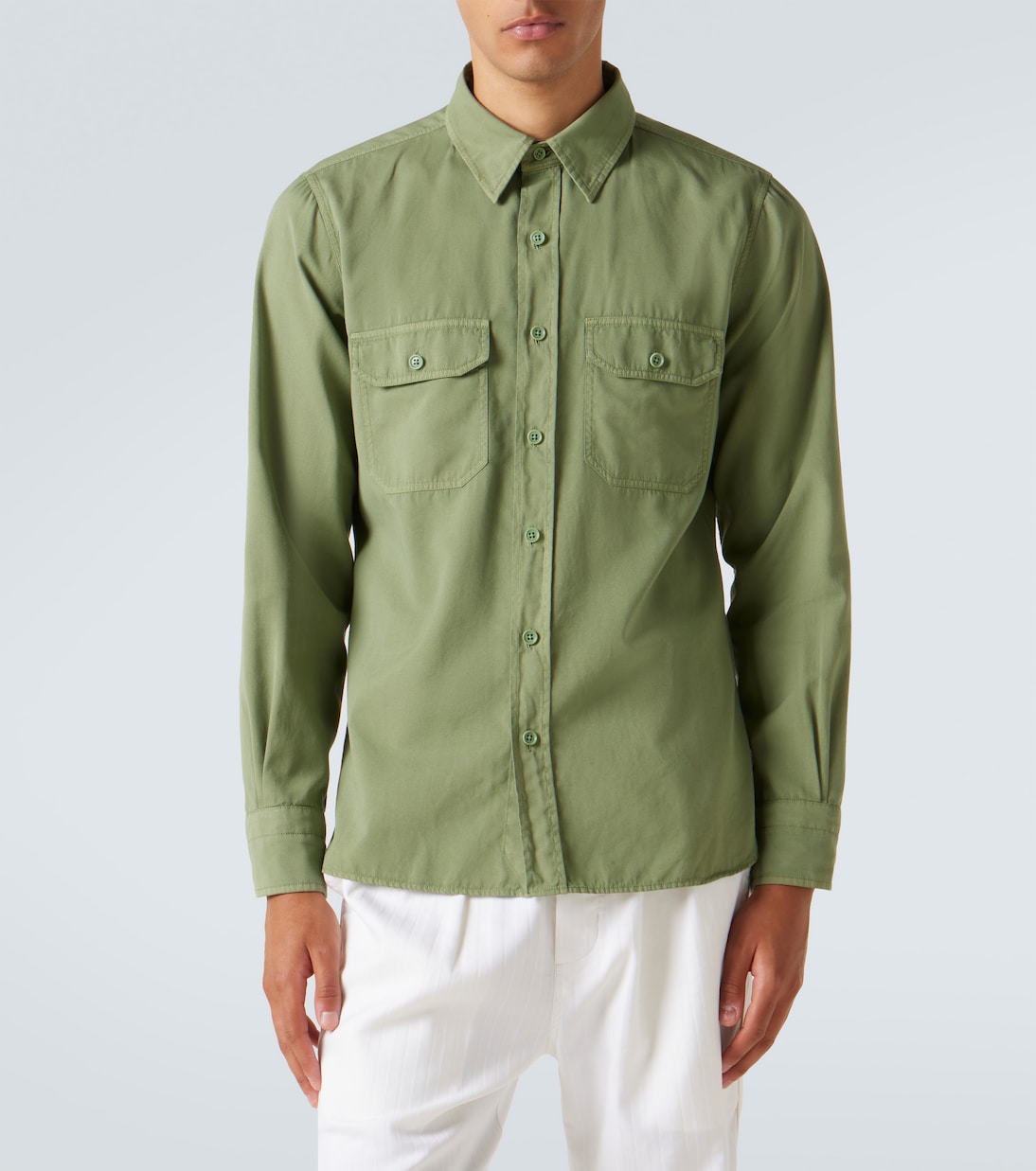 Cotton and silk shirt | Tom Ford