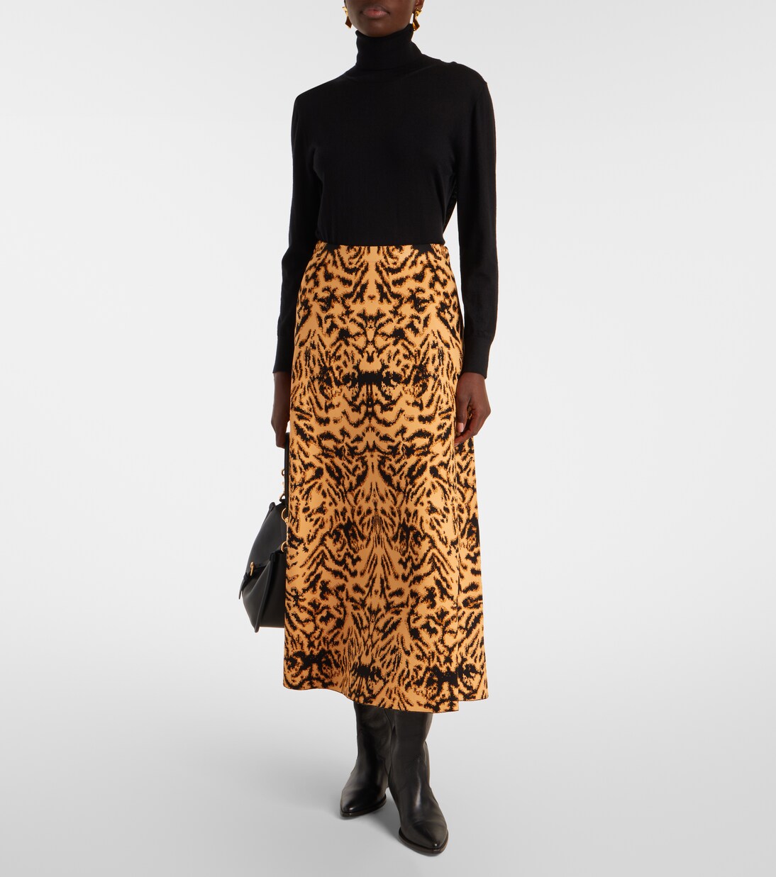 Lani jacquard midi skirt | Ulla Johnson