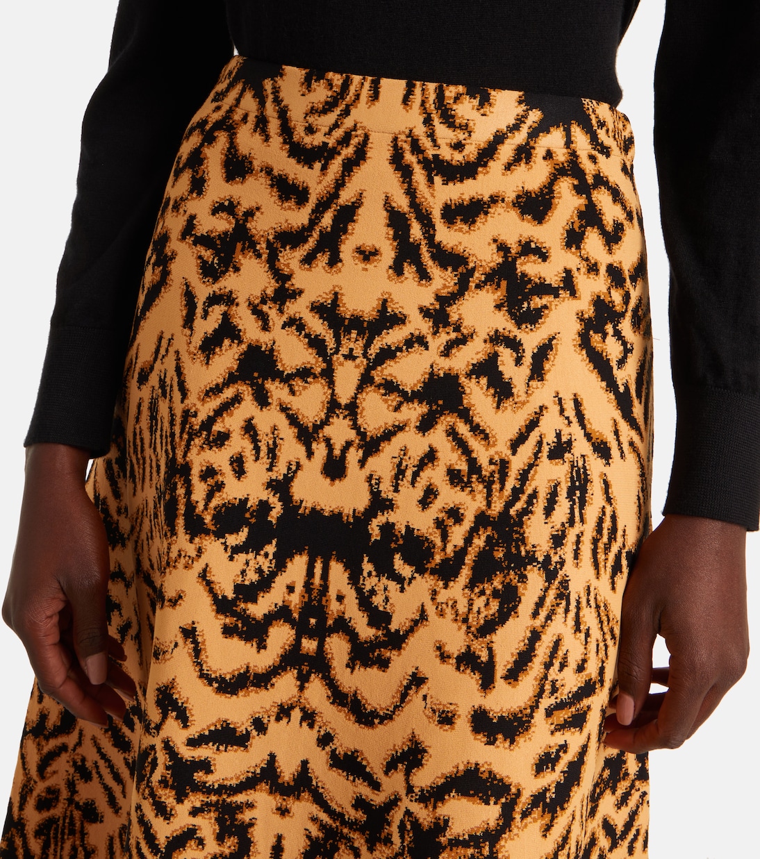 Lani jacquard midi skirt | Ulla Johnson