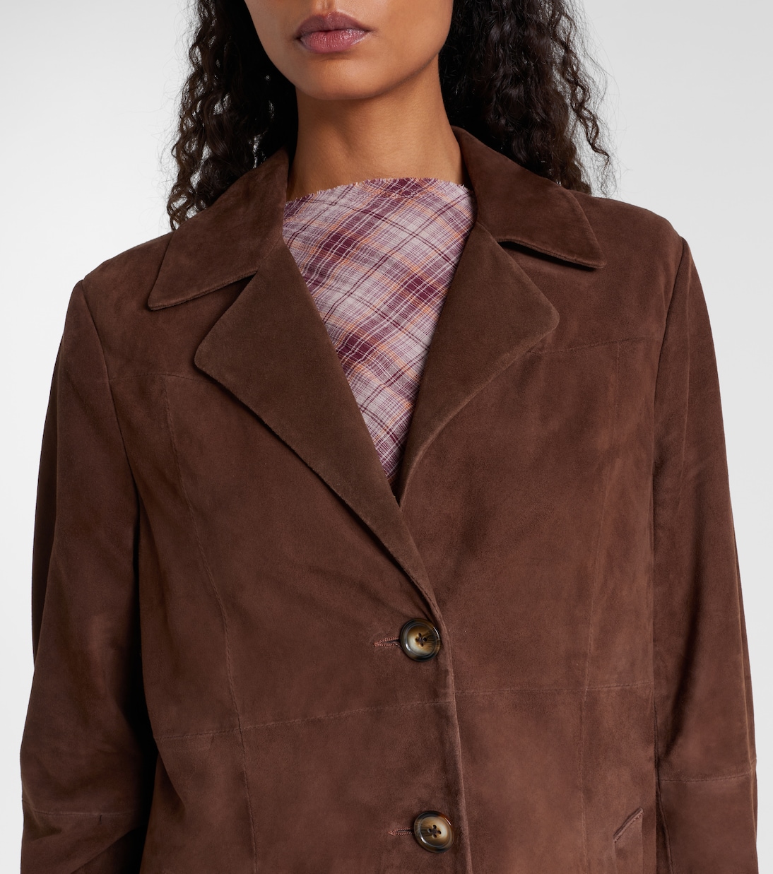 Astraea suede coat | Rixo