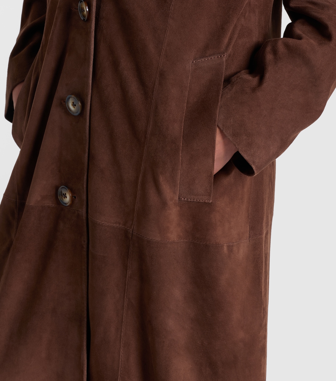 Astraea suede coat | Rixo