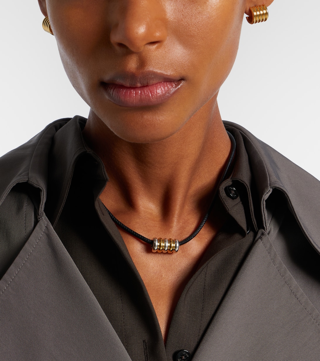 Ohrringe Hollyhock aus Sterlingsilber | Déhanche