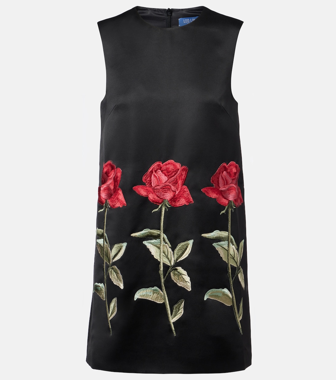 Yvonne floral embroidered minidress | Leo Lin