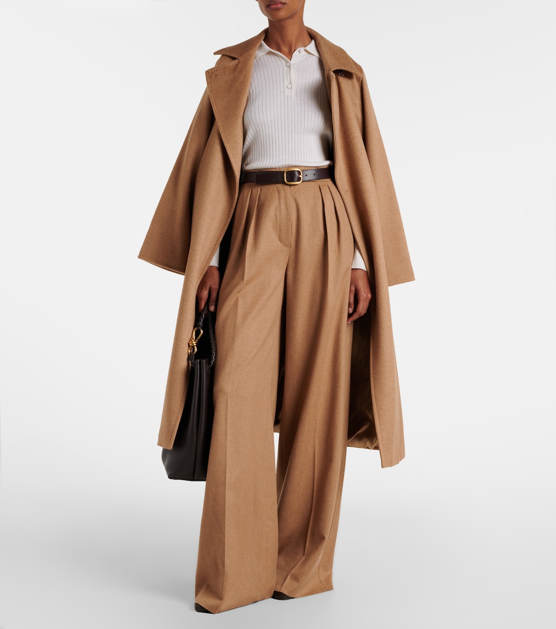 Mxpgitano cashmere and silk polo sweater | Max Mara