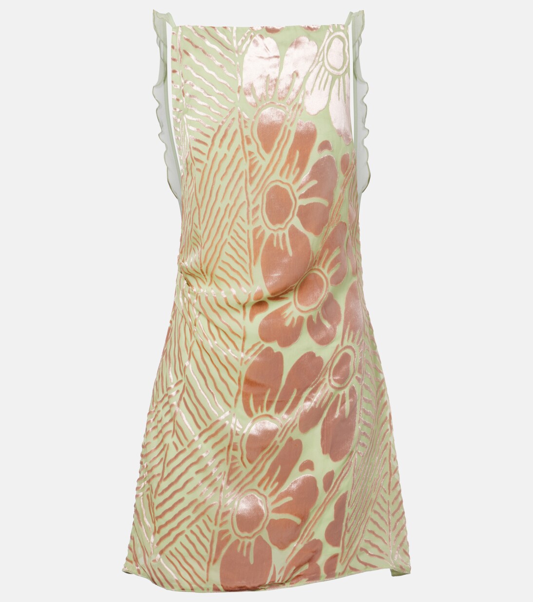 Minikleid Ventura aus Samt und Mesh | SIR