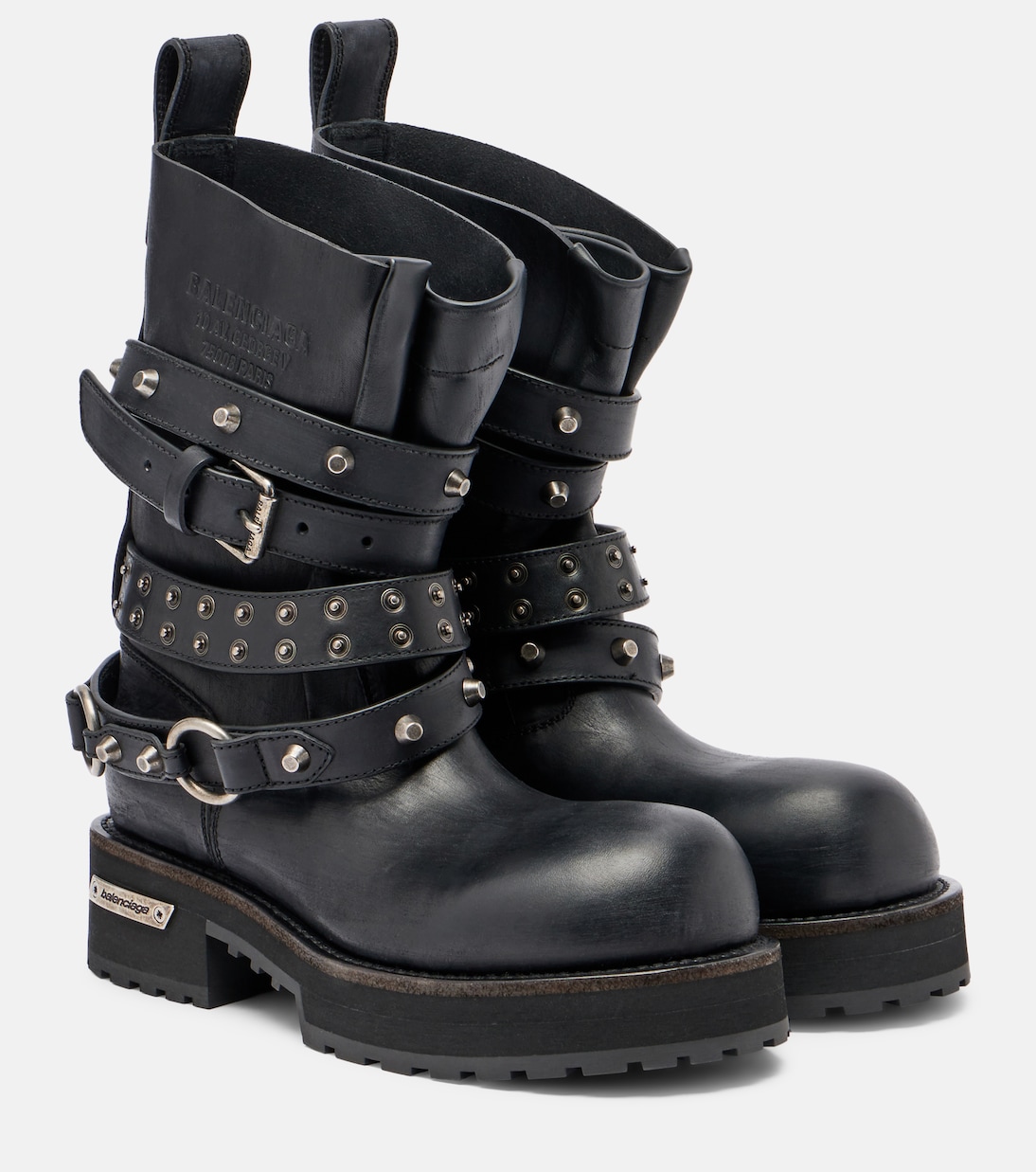 Botas biker Venom City de piel | Balenciaga