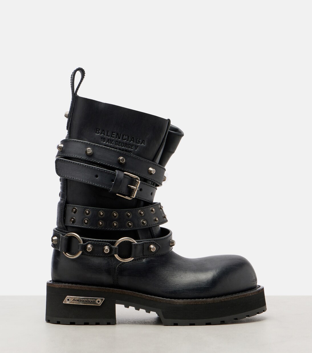 Botas biker Venom City de piel | Balenciaga