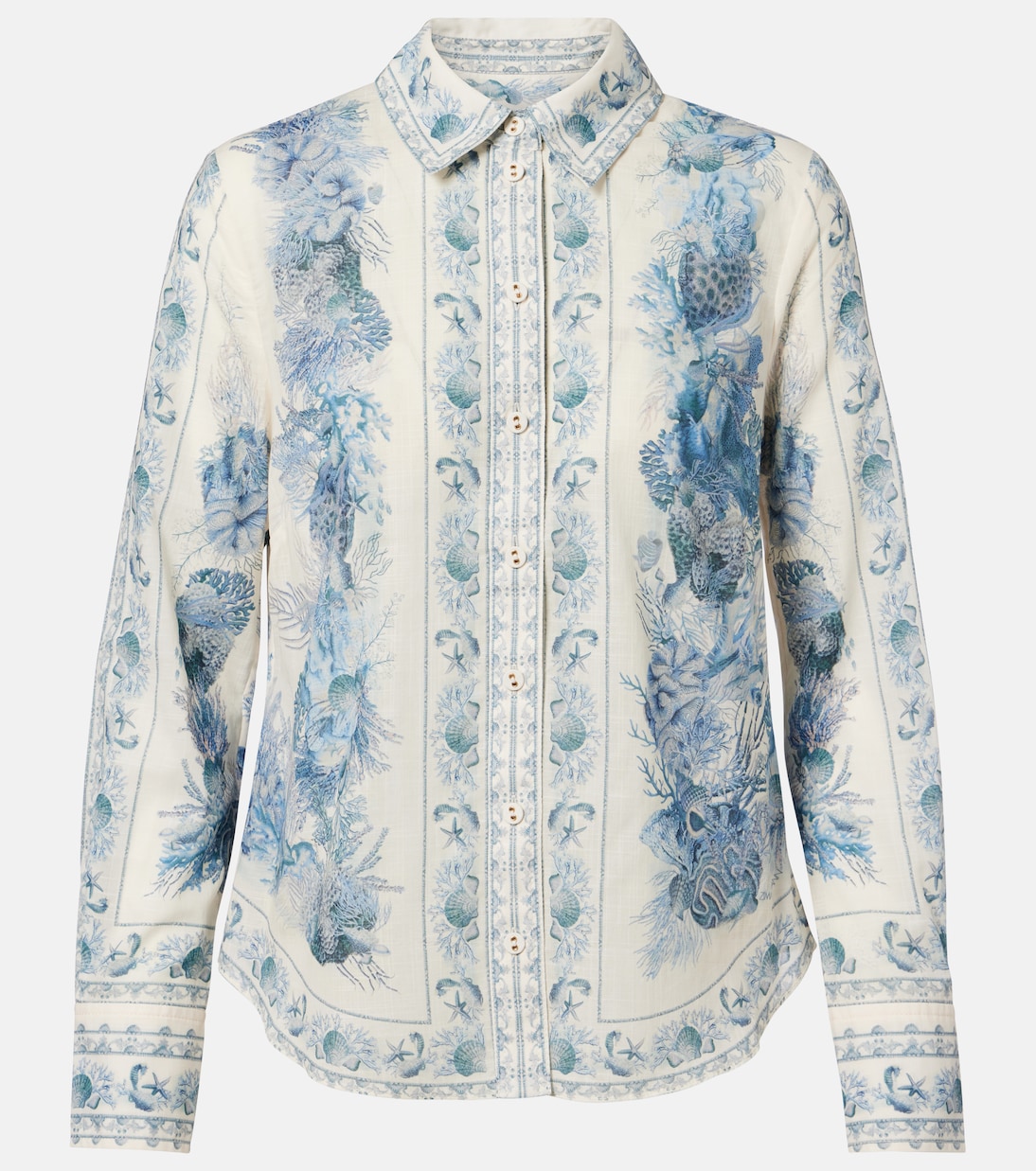 Wanderlust cotton shirt | Zimmermann