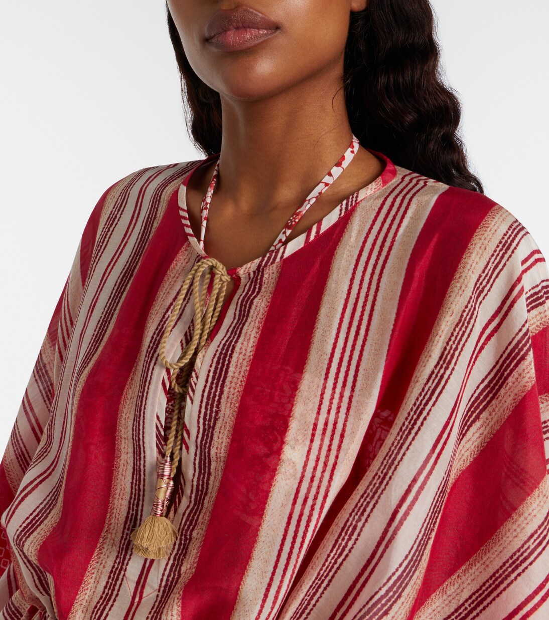 Bedruckter Kaftan aus Baumwolle und Seide | Isabel Marant