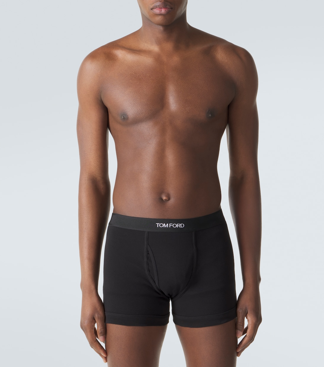 Set of two cotton-blend boxer briefs | Tom Ford