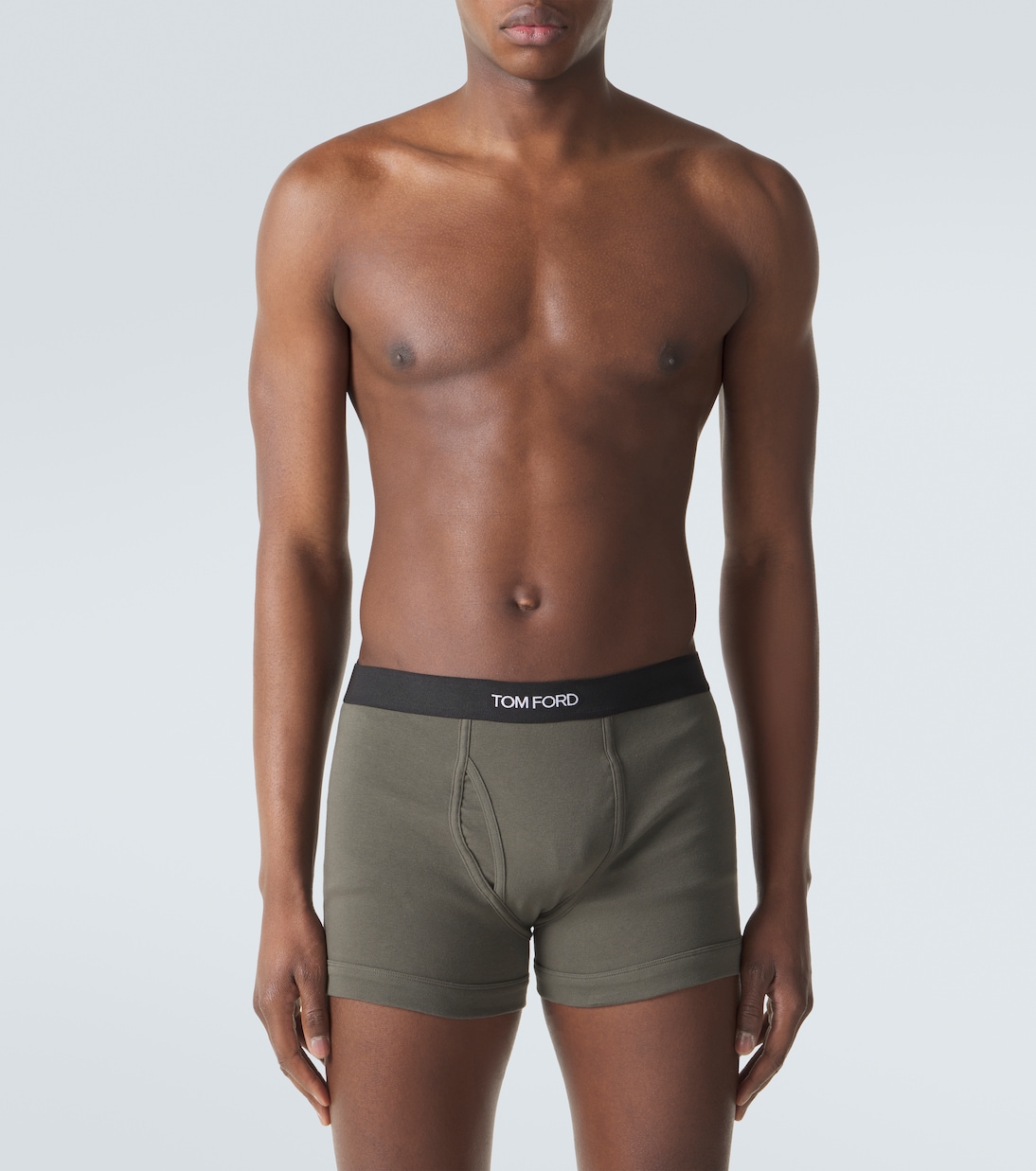 Set of two cotton-blend boxer briefs | Tom Ford