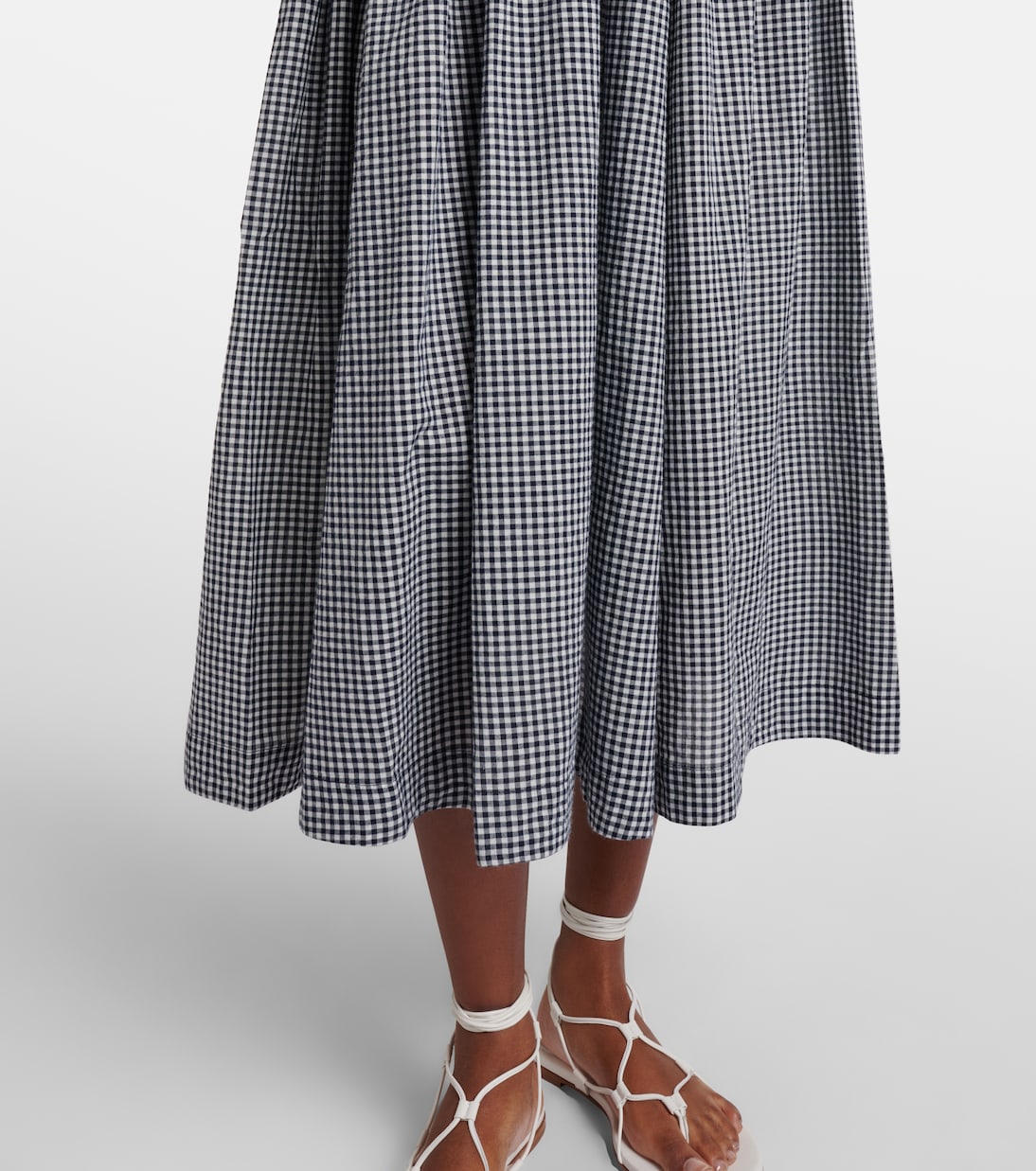 Vestido midi Quinley de algodón | Dôen