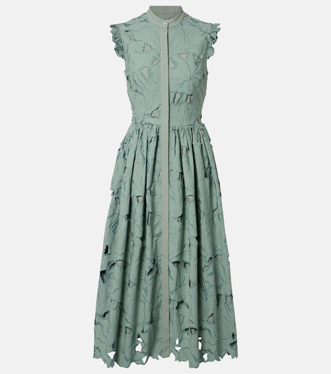 Guipure lace shirt dress | Erdem