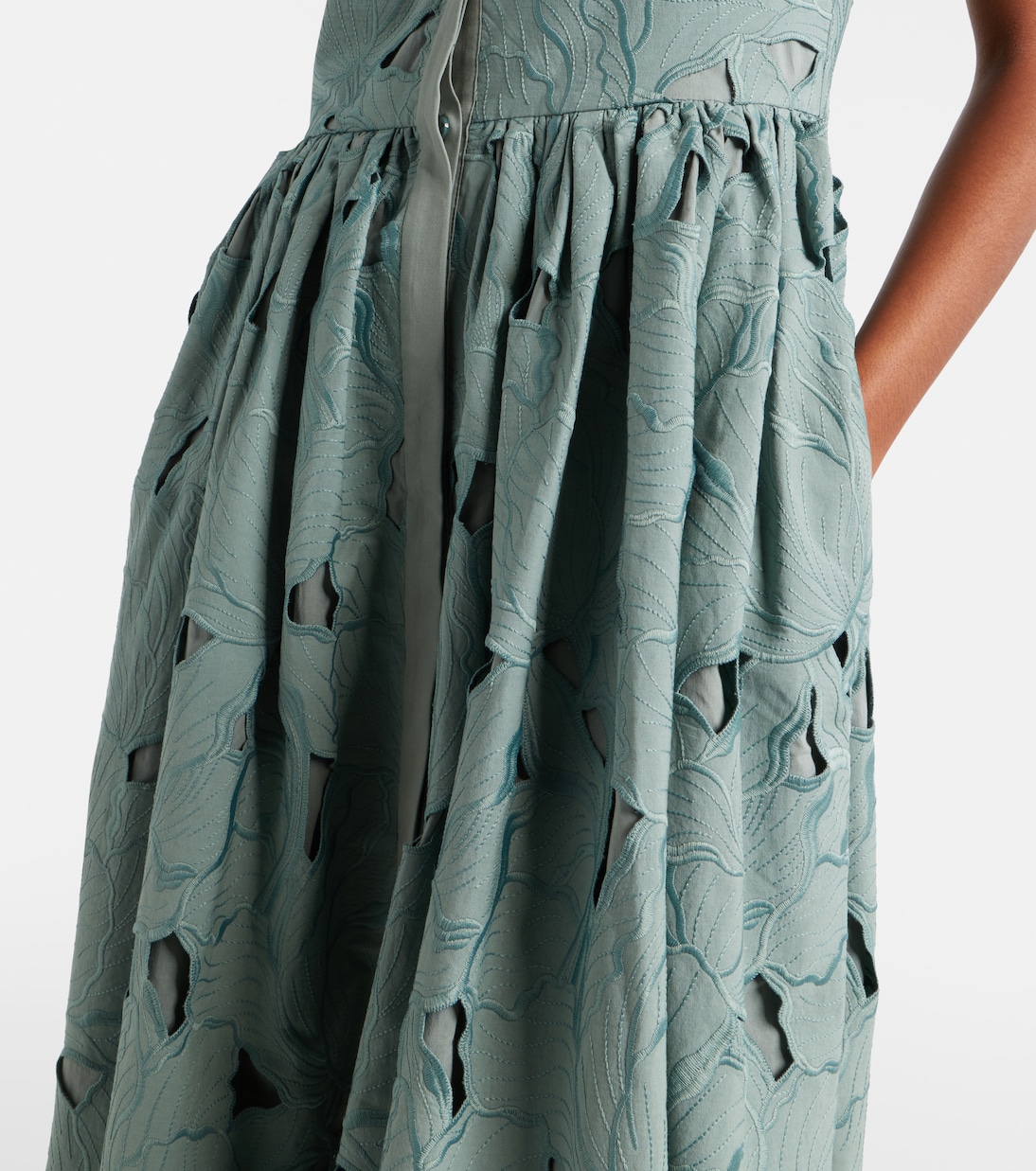 Guipure lace shirt dress | Erdem