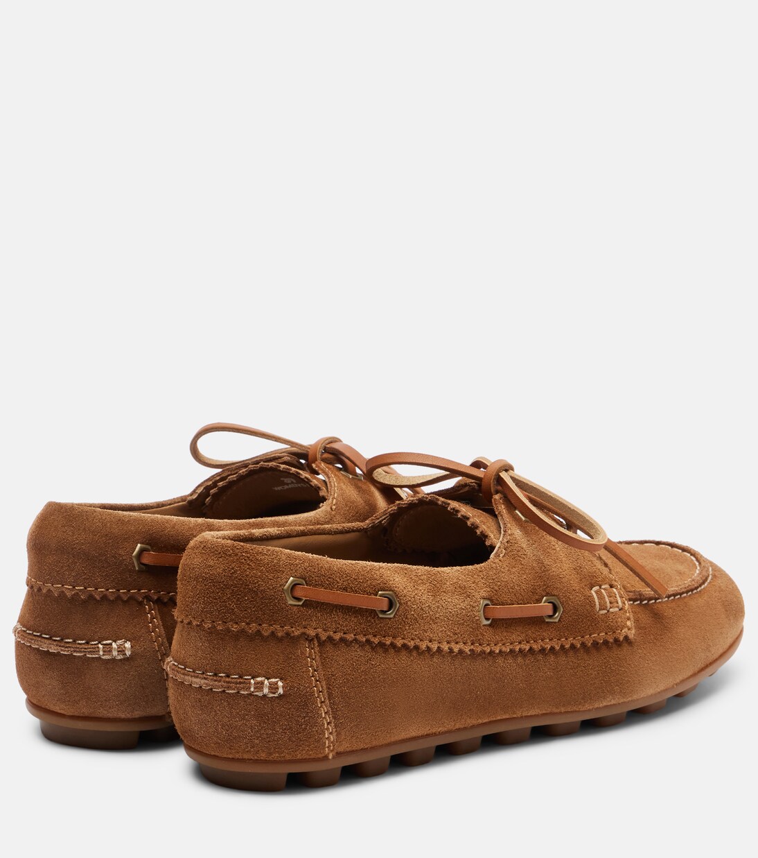 H693 suede boat shoes | Hogan
