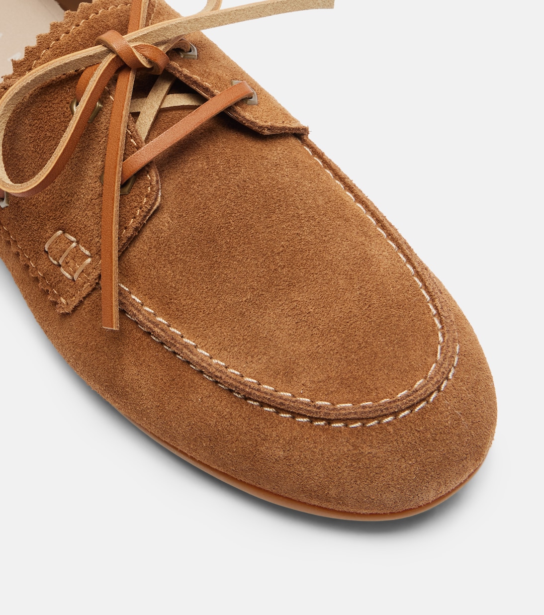 H693 suede boat shoes | Hogan