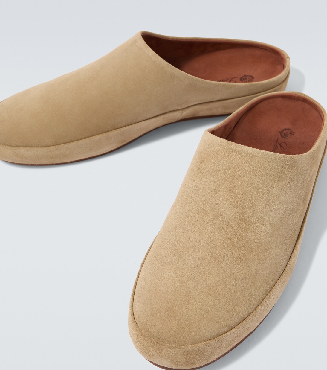 Tomori Walk suede mules | Loro Piana