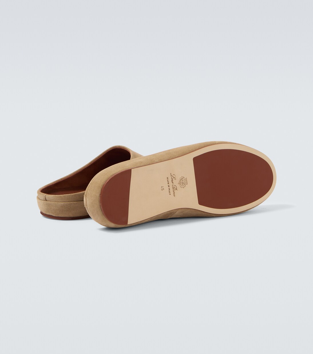 Tomori Walk suede mules | Loro Piana
