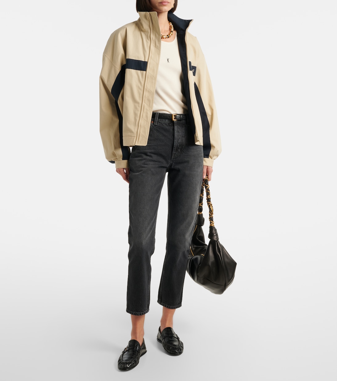 Schultertasche Amalia aus Leder | Saint Laurent