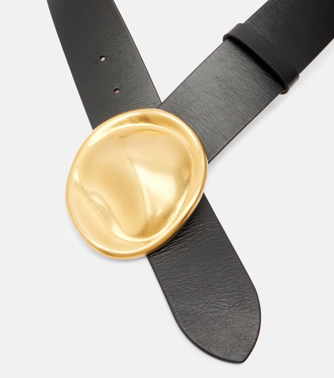 Keefe leather belt | Khaite