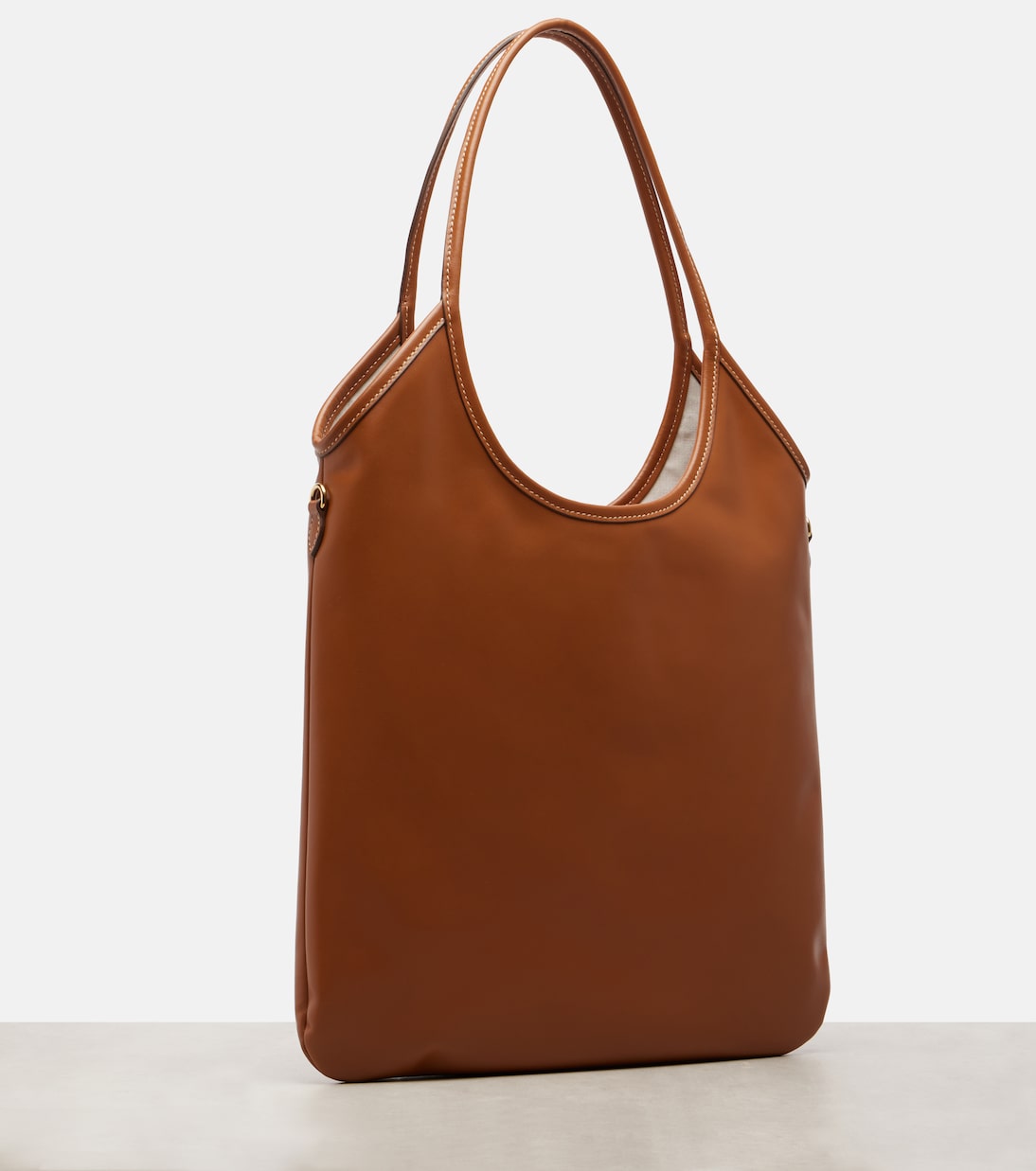 Ivy leather tote bag | Miu Miu