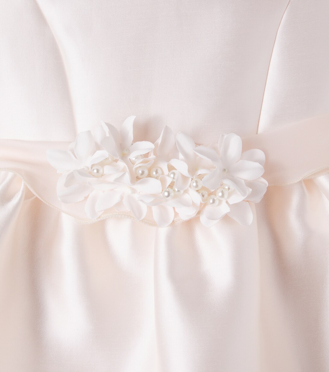 Belted floral dress | Monnalisa