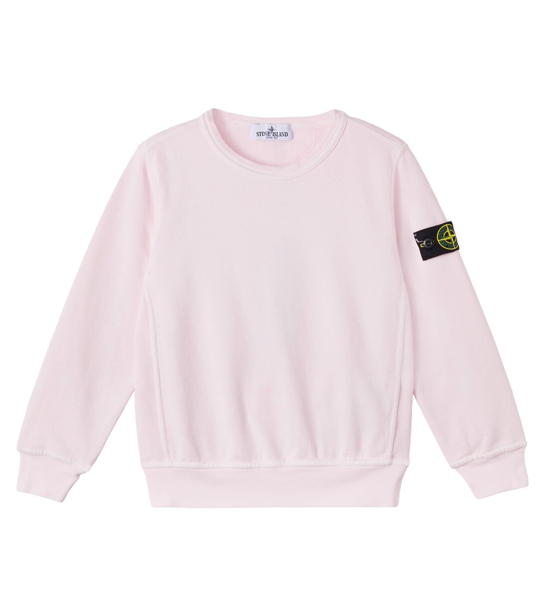 Compass cotton jersey sweatshirt | Stone Island Junior