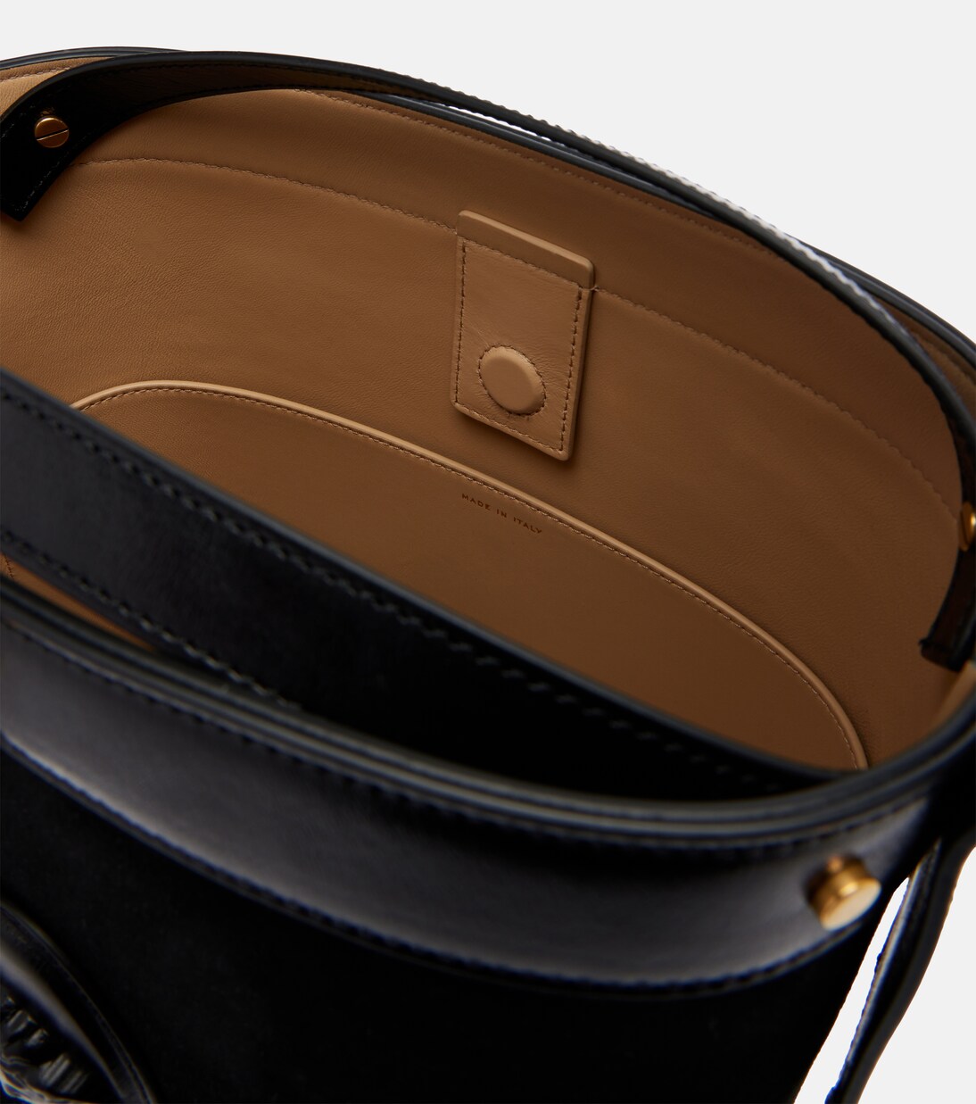 La Medusa suede shoulder bag | Versace