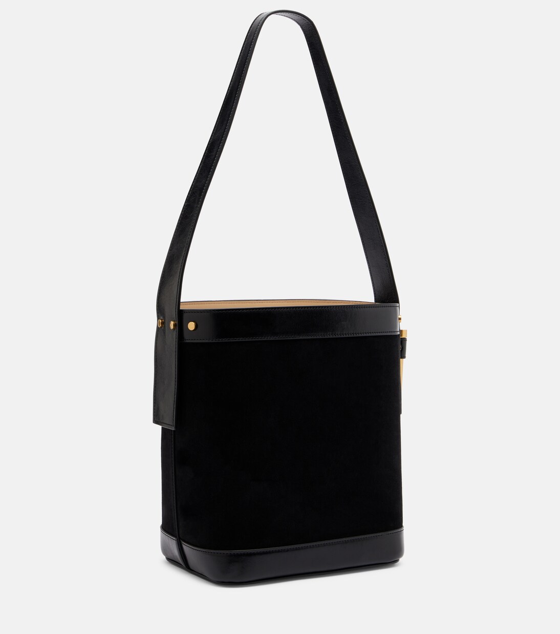 La Medusa suede shoulder bag | Versace