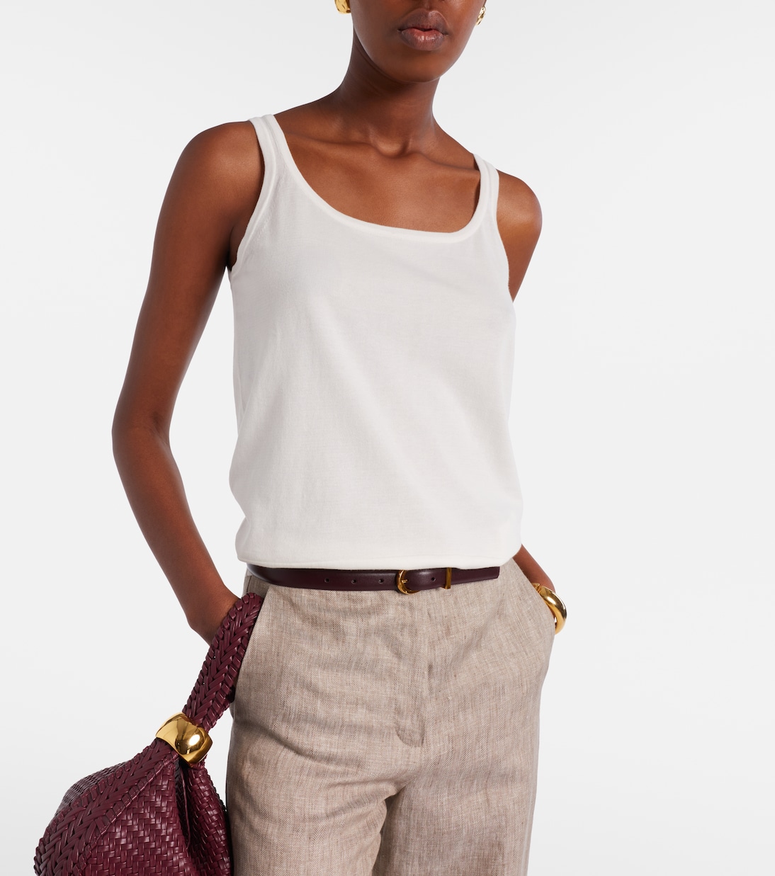 Umano cotton tank top | Max Mara
