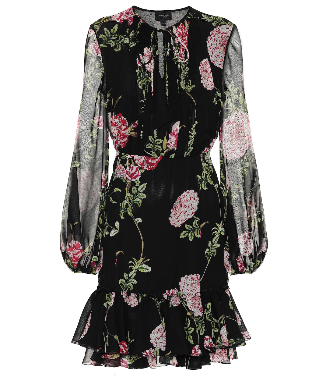 Floral-printed silk dress | Giambattista Valli