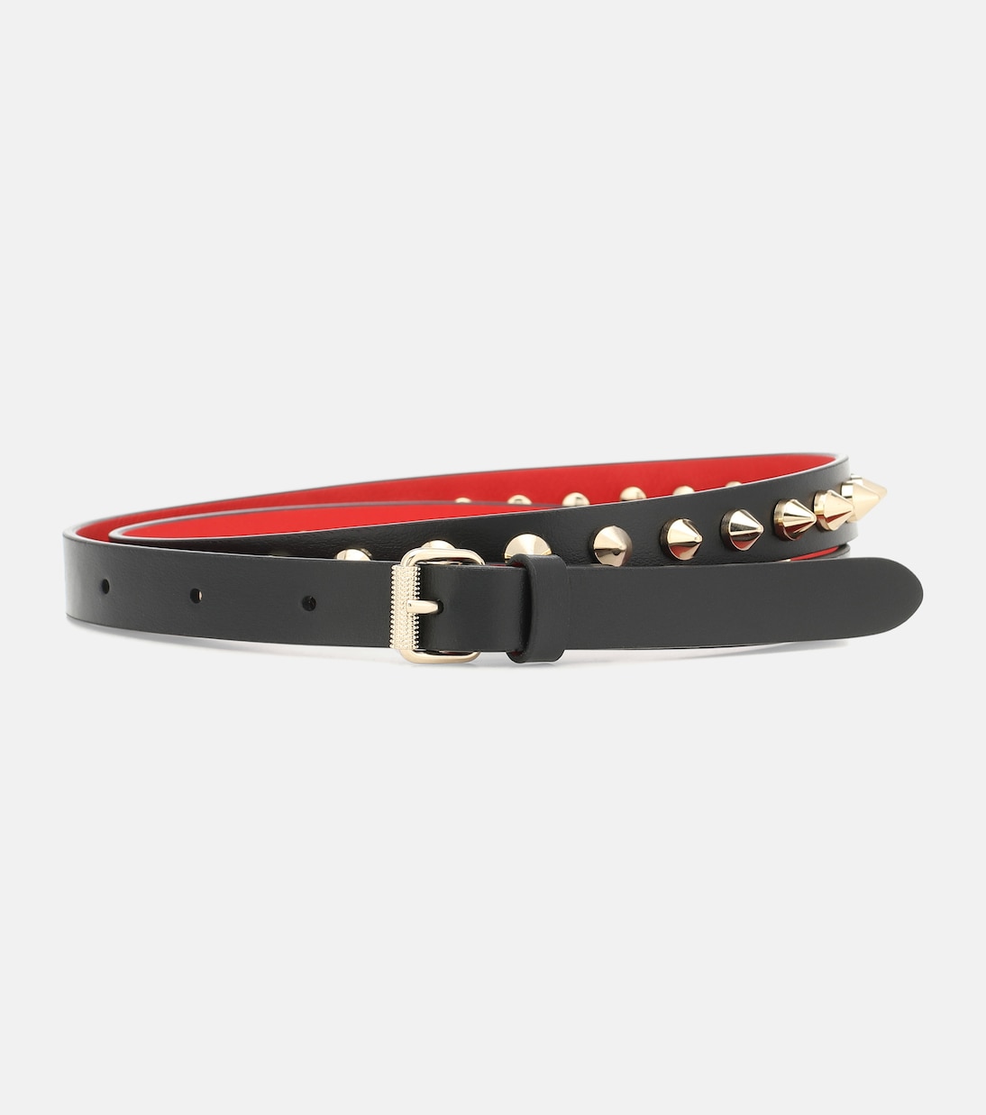 Loubispikes leather belt | Christian Louboutin