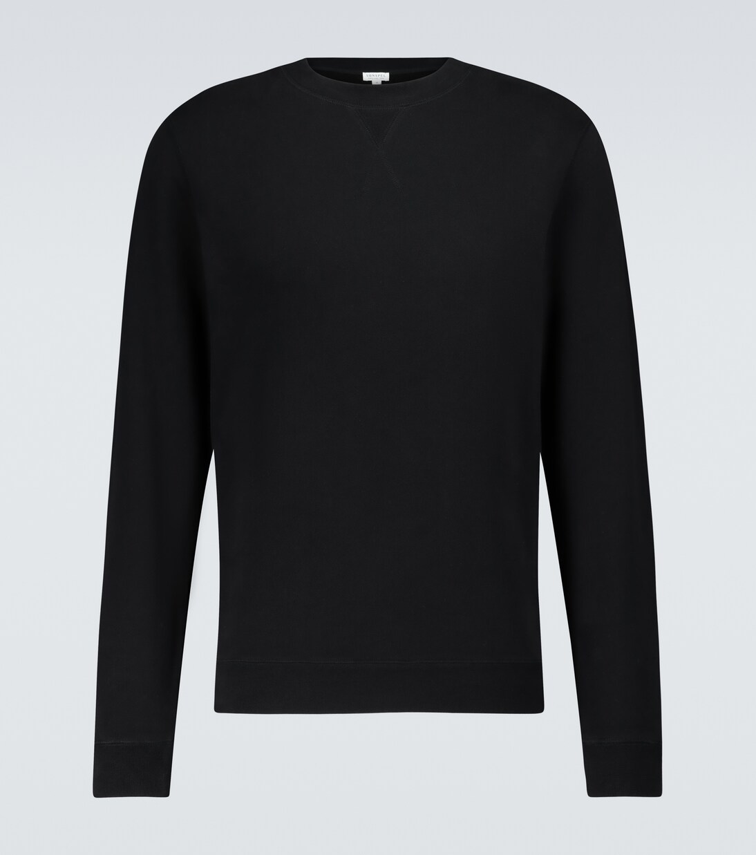 Cotton loopback sweatshirt | Sunspel