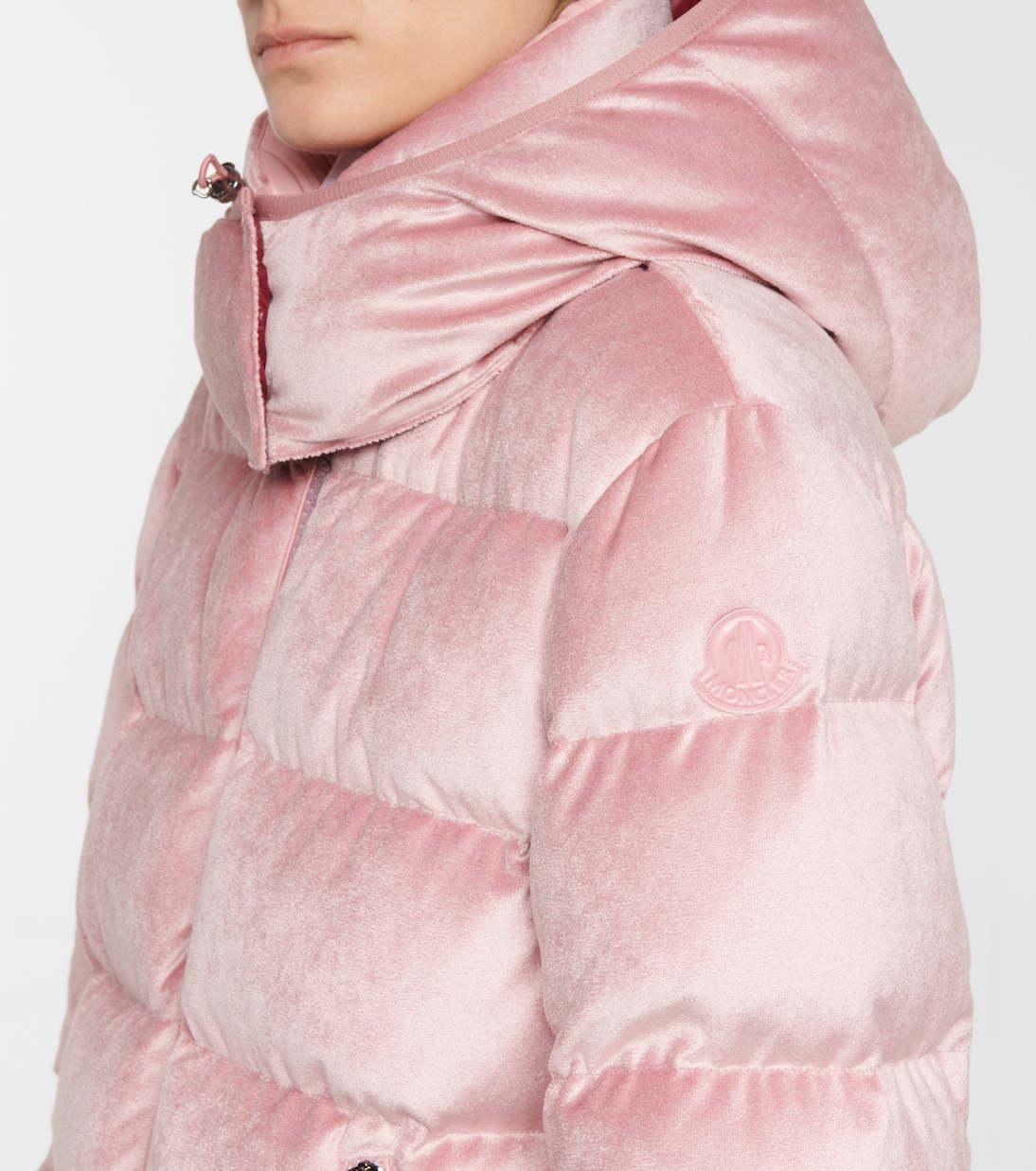 Daunenjacke Holostee aus Samt | Moncler