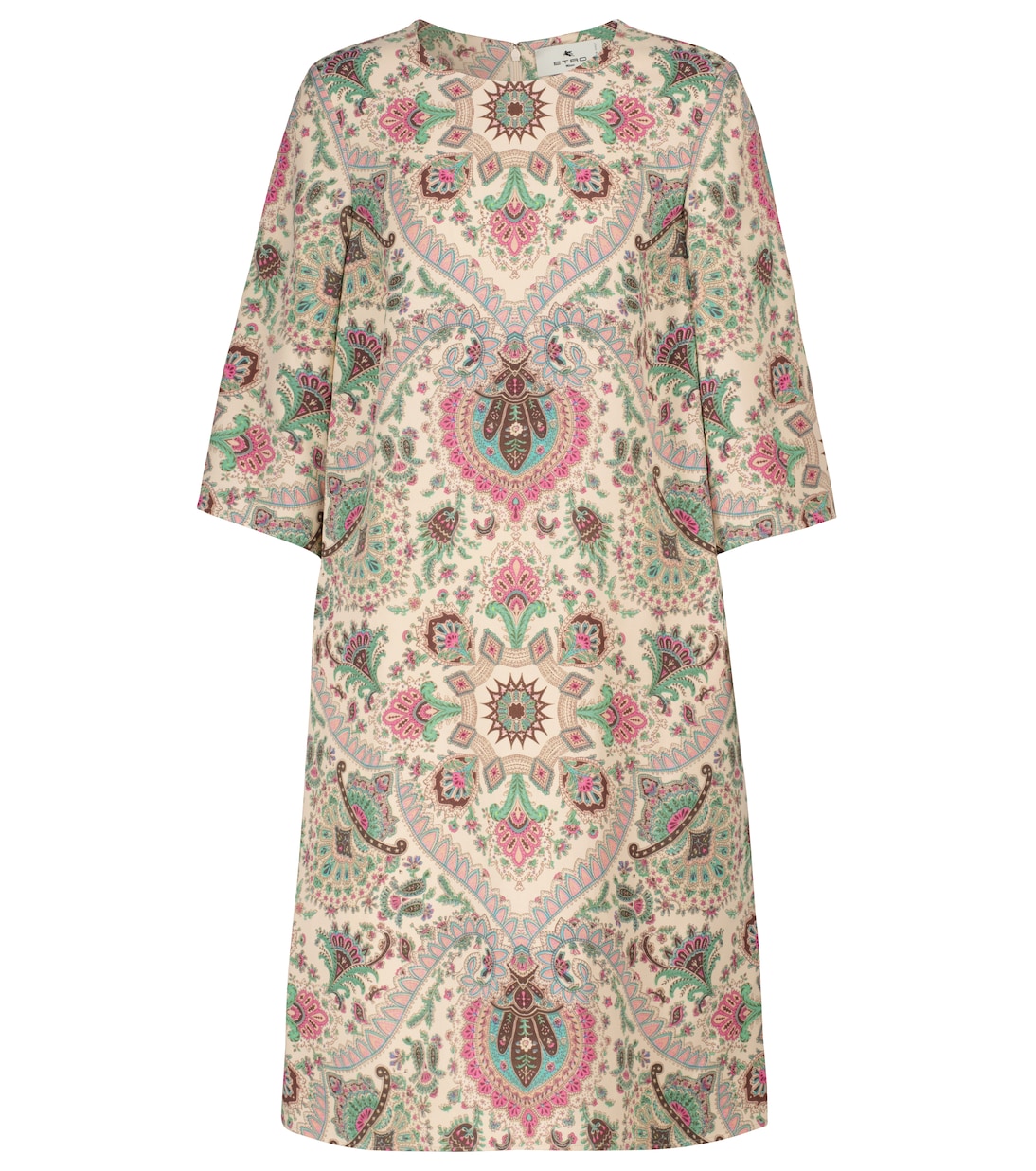 Paisley stretch-cady midi dress | Etro