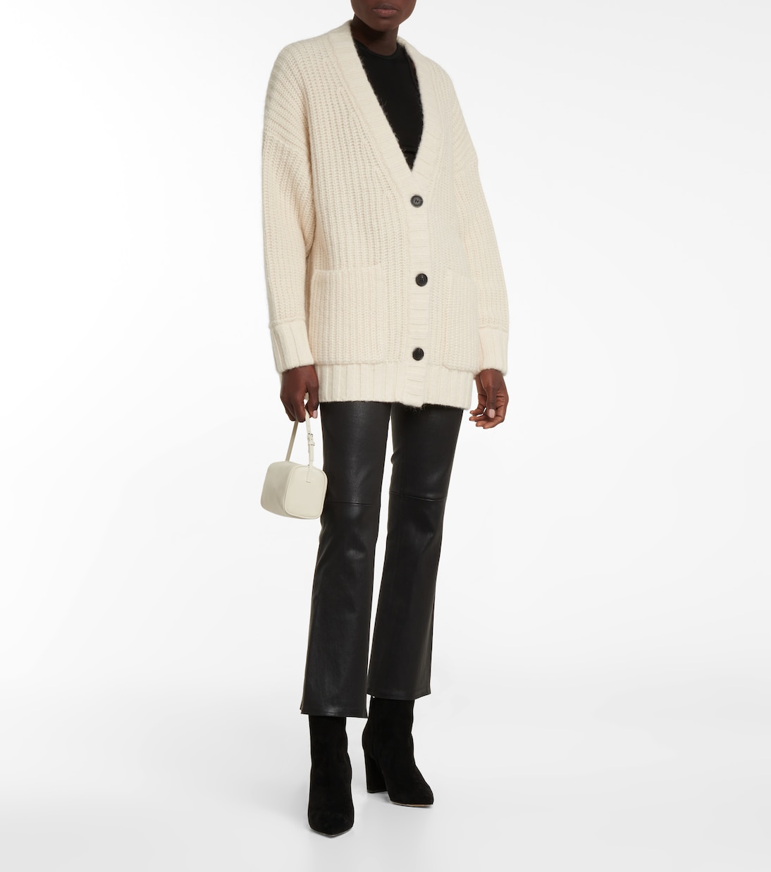 Wool-blend cardigan | CO