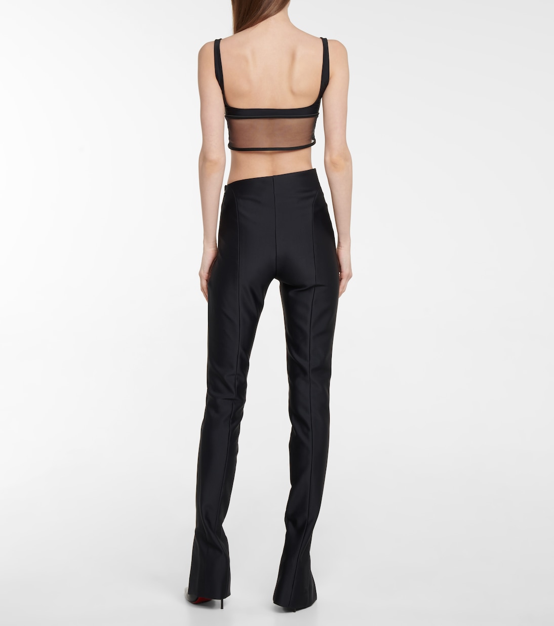 بنطلون بأجزاء مقتصة | Mugler