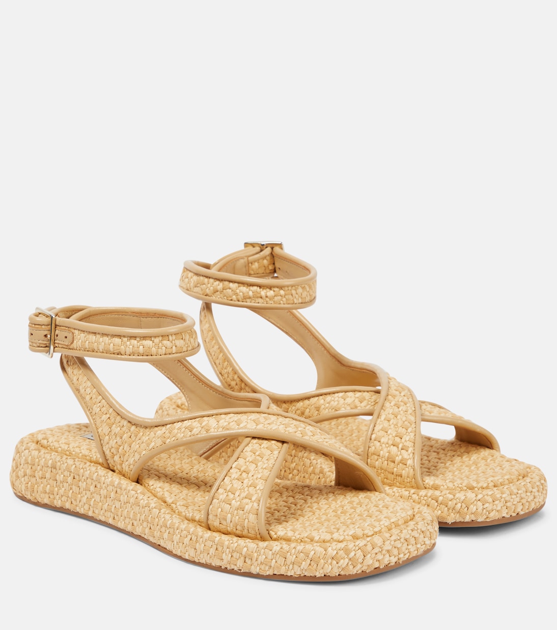 Gia/Rhw Sandalen Rosie 17 aus Raffiabast | Gia Borghini
