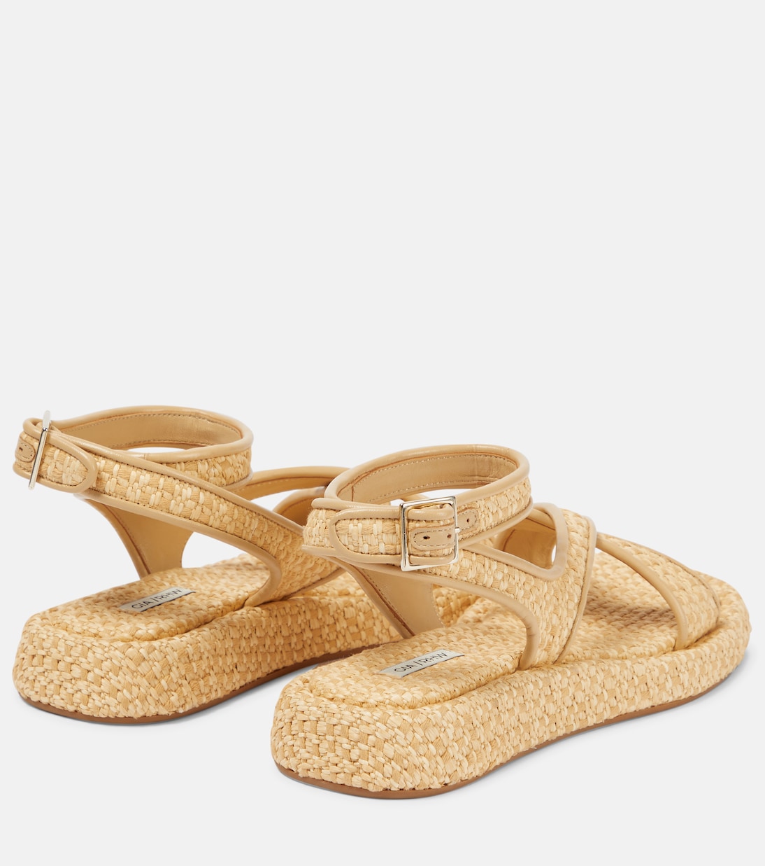 Gia/Rhw Sandalen Rosie 17 aus Raffiabast | Gia Borghini