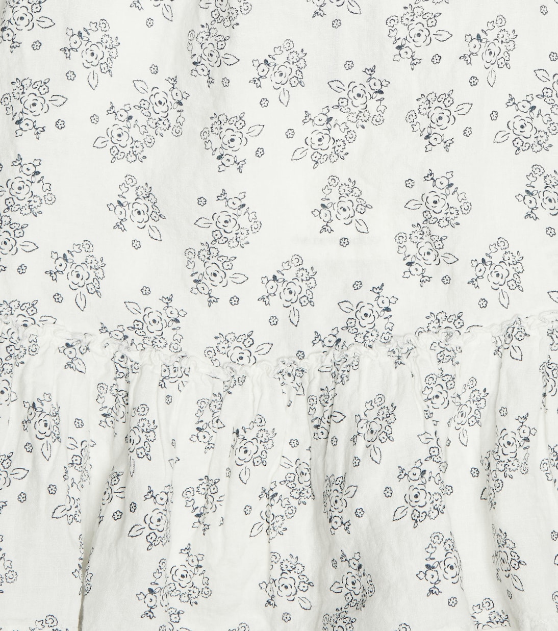 Robe Atenea en lin à fleurs | The New Society