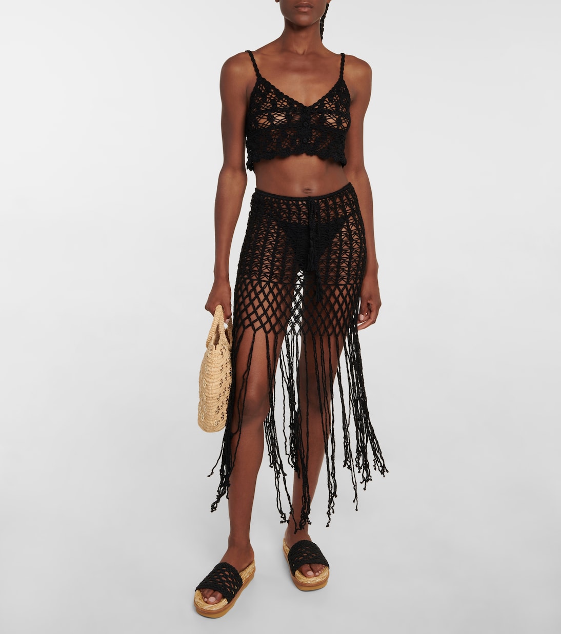 Top cropped in cotone | Anna Kosturova