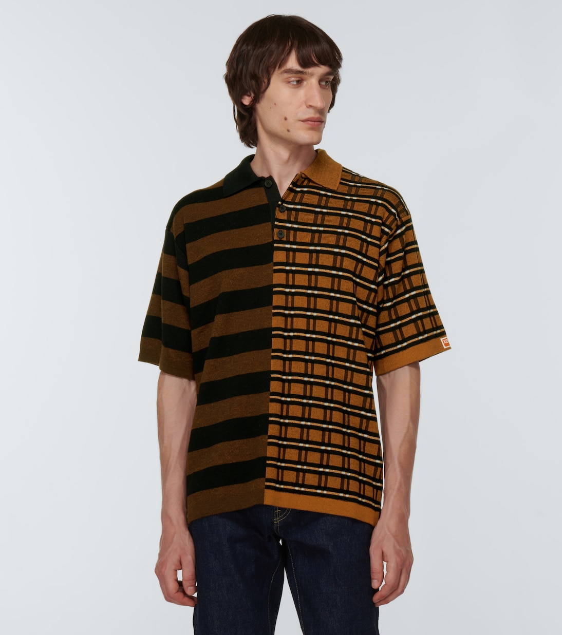 Jersey de lana y algodón a rayas | Kenzo