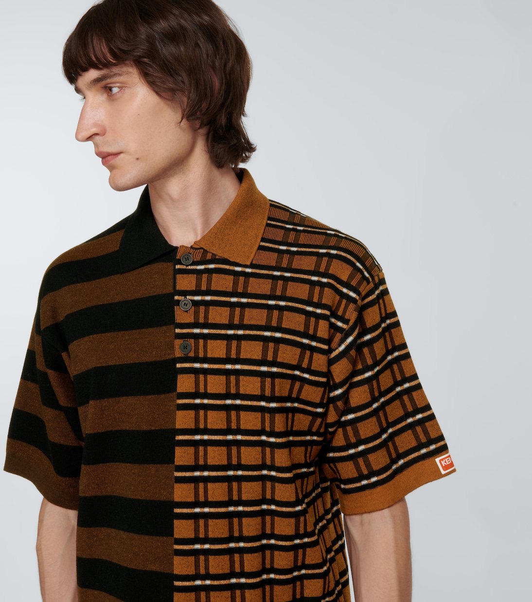 Jersey de lana y algodón a rayas | Kenzo