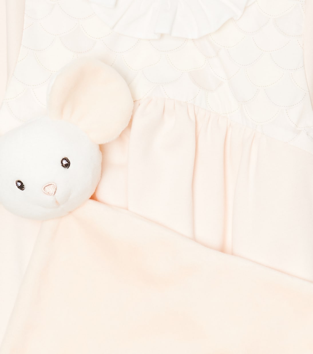 Baby cotton romper and pacifier | Chloé Kids