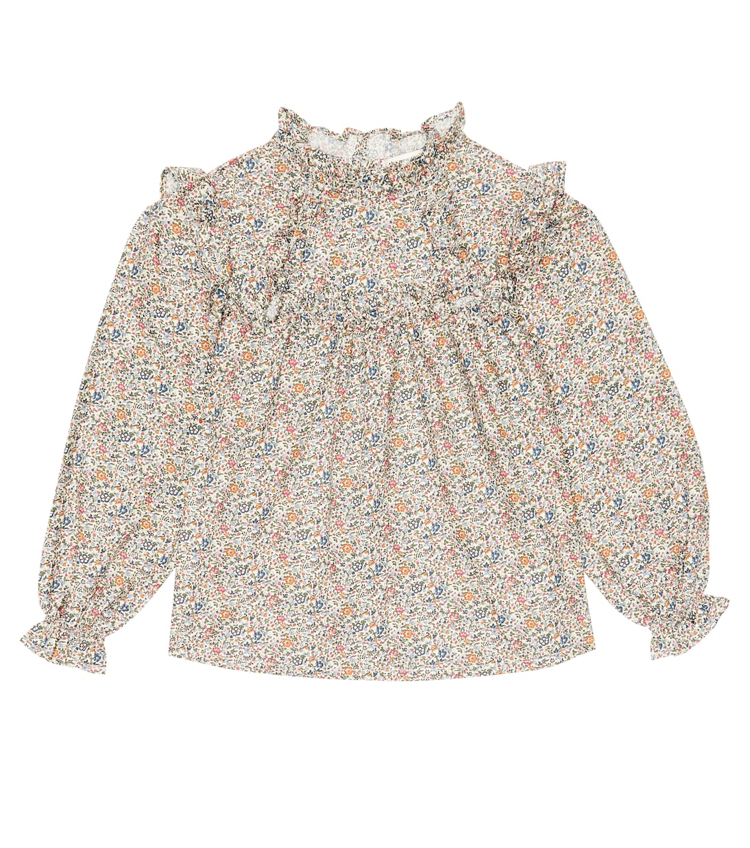 Bedruckte Bluse Katie aus Baumwolle | The New Society