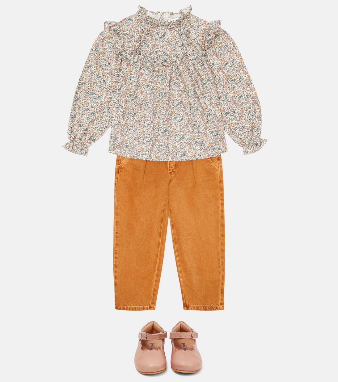 Bedruckte Bluse Katie aus Baumwolle | The New Society