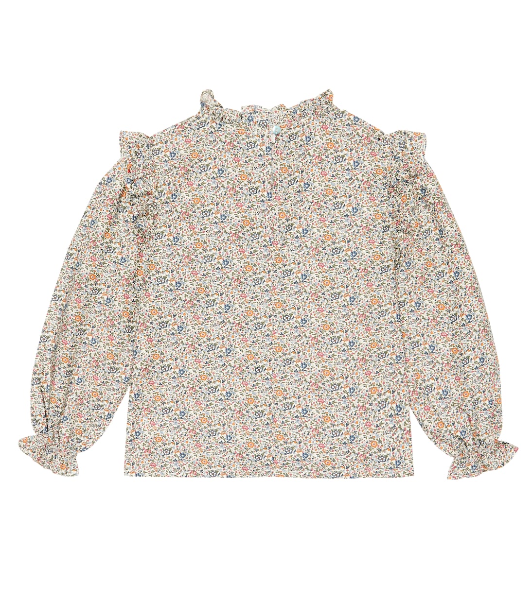 Bedruckte Bluse Katie aus Baumwolle | The New Society