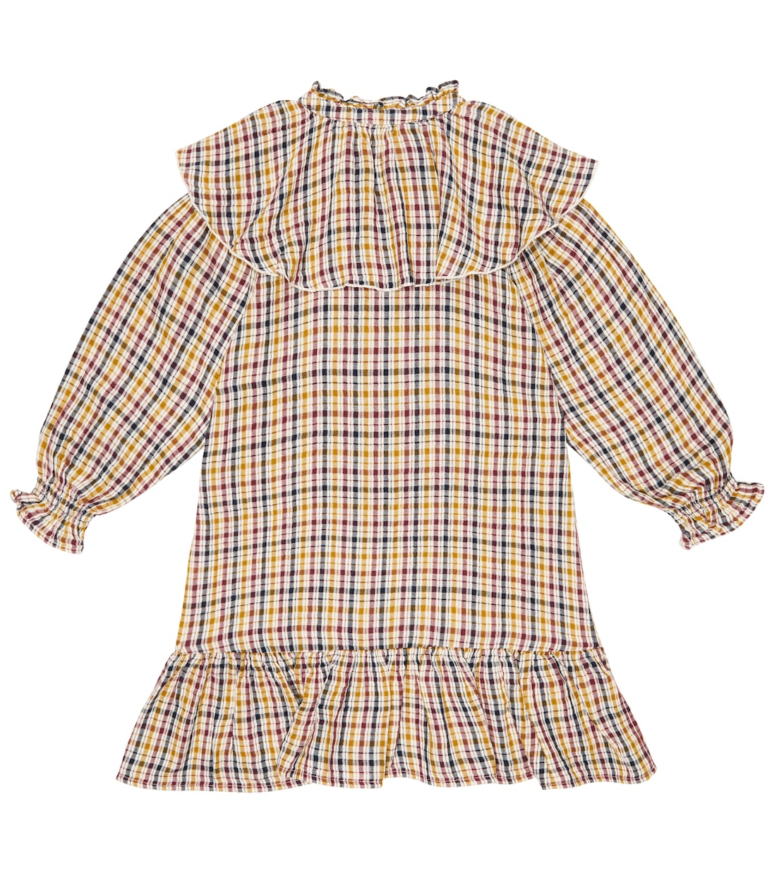 Robe Berenice en coton à carreaux | The New Society