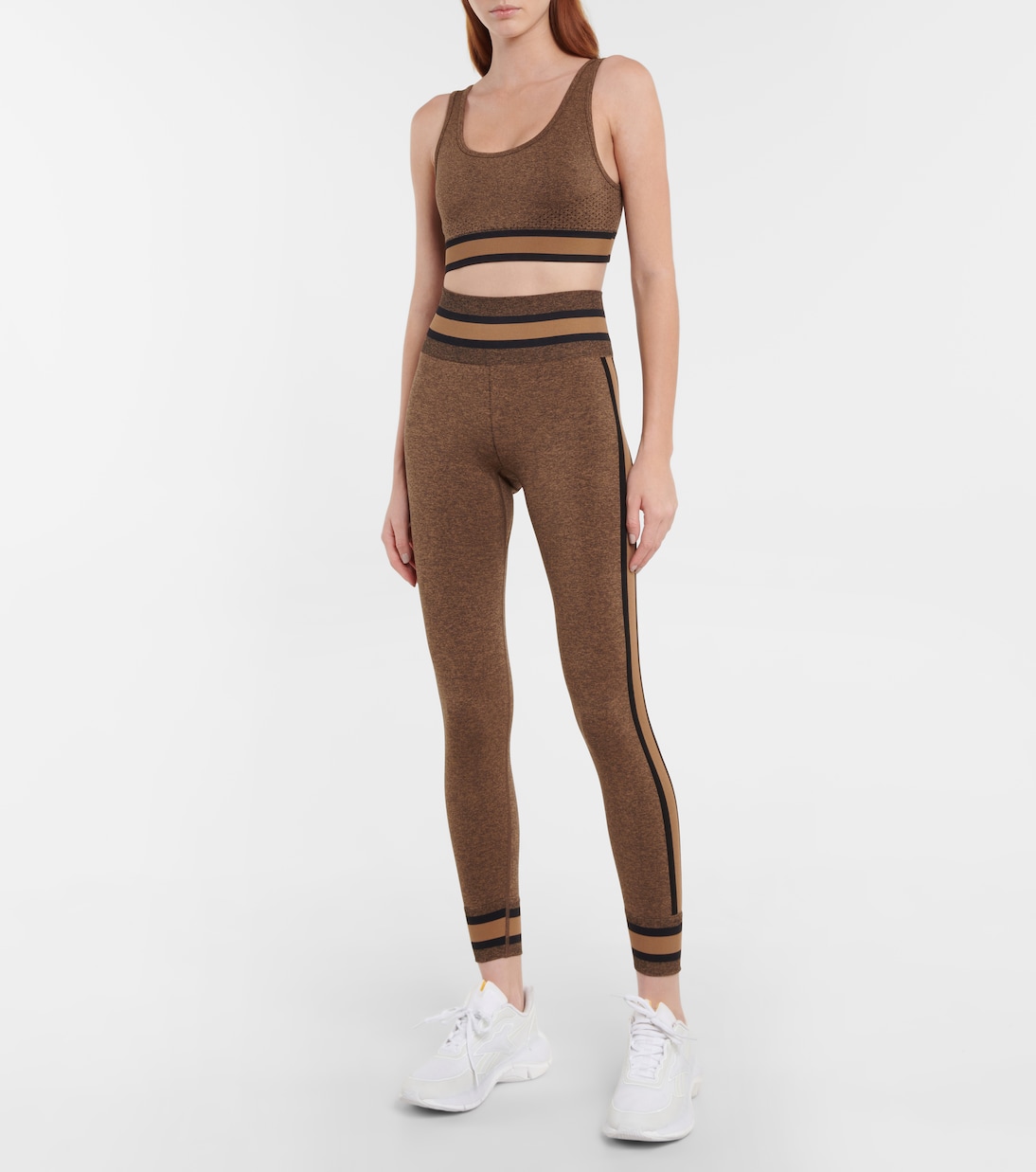 Marle high-rise cropped jersey leggings | The Upside